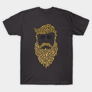 Yellow Beard Man T-Shirt